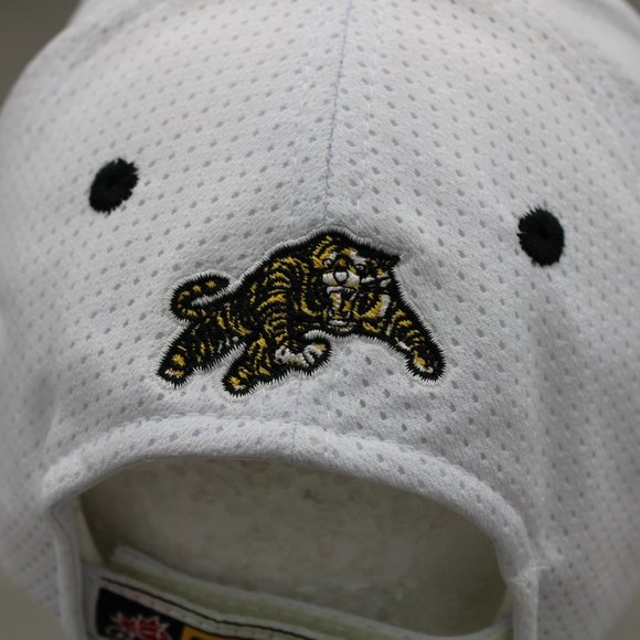 Hamilton Tiger Cats Hat (VTG) - TC logo hat by Puma - Adult Gripback - Picture 6 of 10